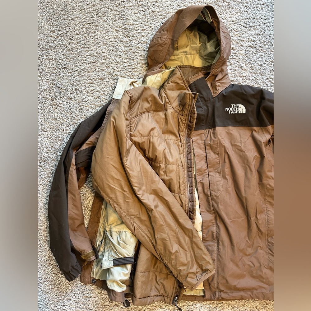 Men’s North Face Insulated Triclimate Jacket, Size Large